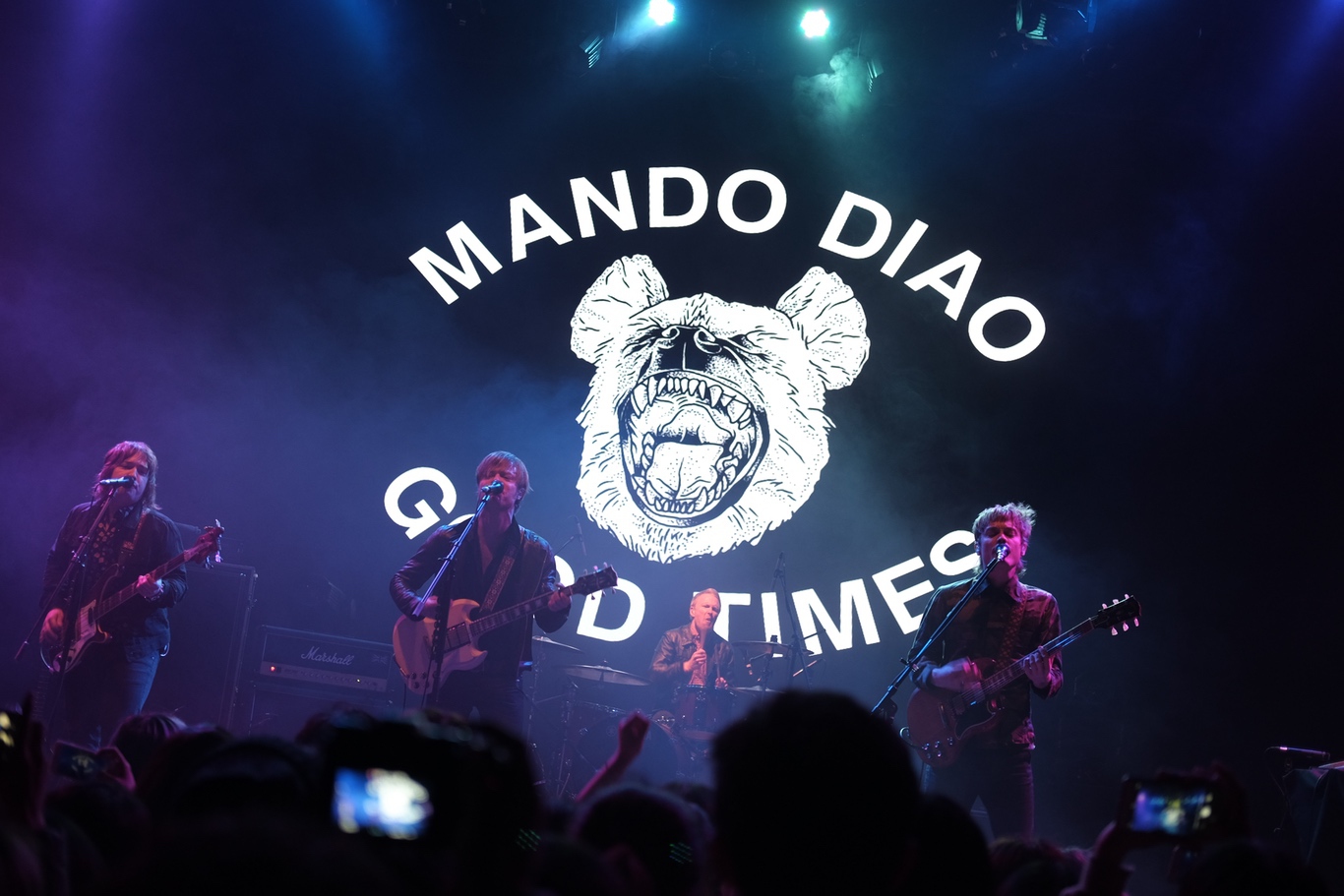 看了 Mando Diao 的现场
