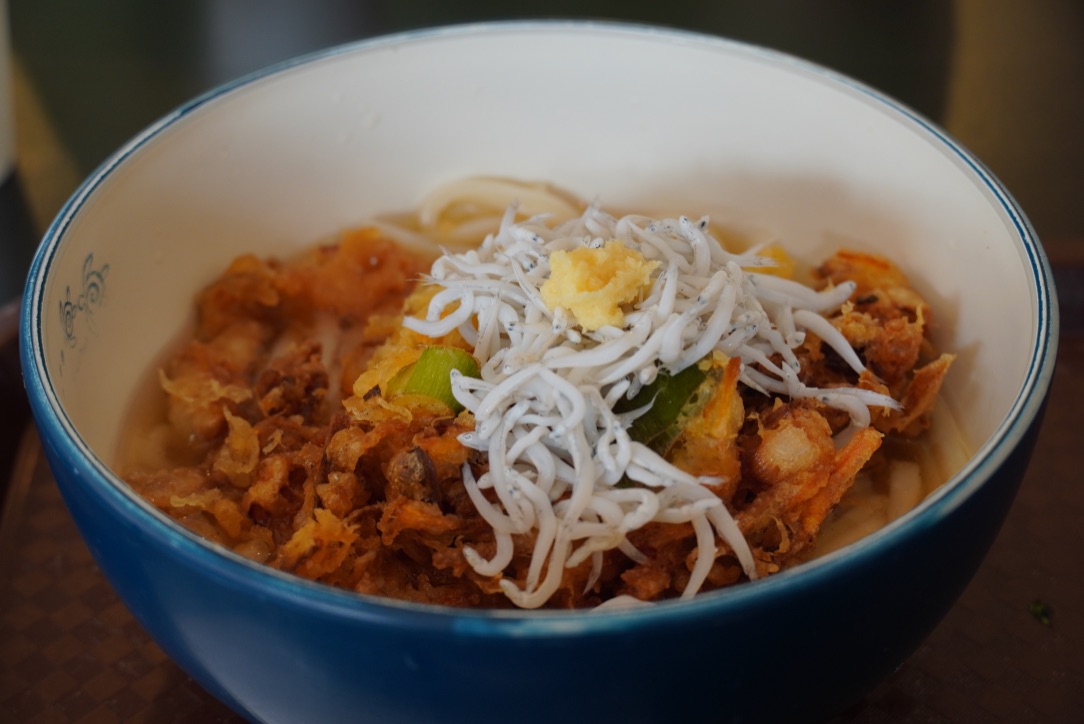 长谷食堂（长谷站旁边）的凉乌冬