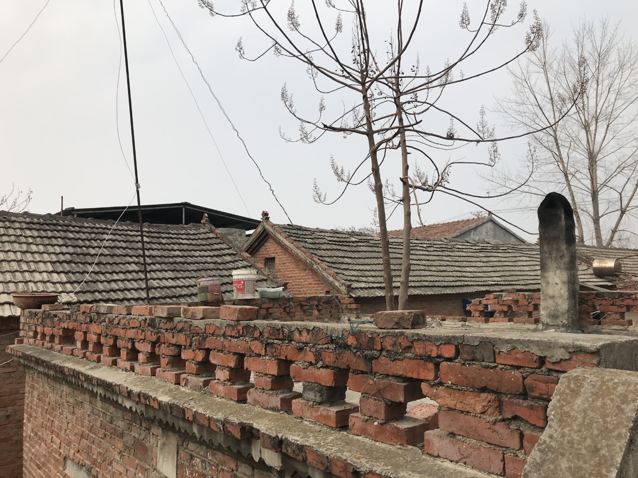 老家的平房 2018年2月